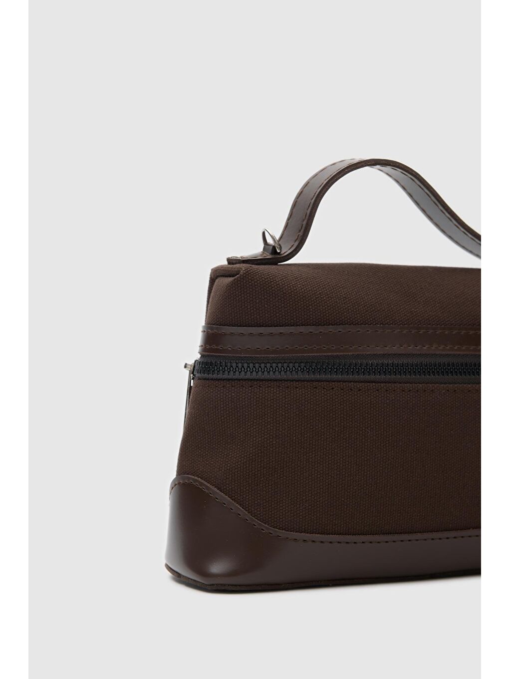 Yoko Box Bag El Ve Çapraz Omuz Çanta Kahverengi-4