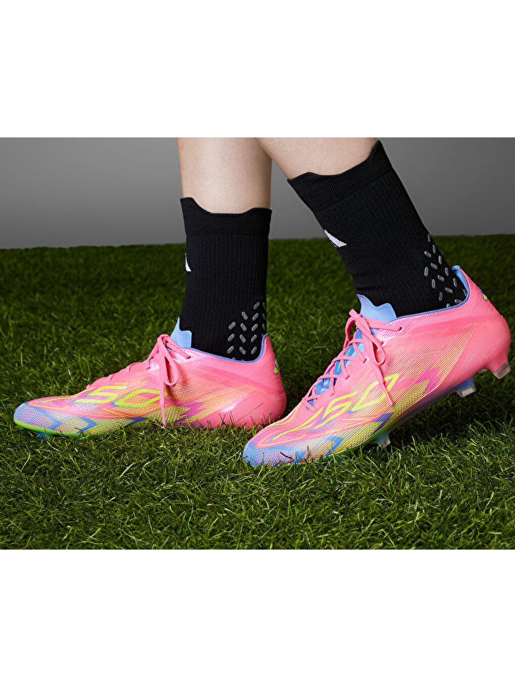 F50 Elite Fg Erkek Çim Zemin Kramponu Ie1203 Pembe-3
