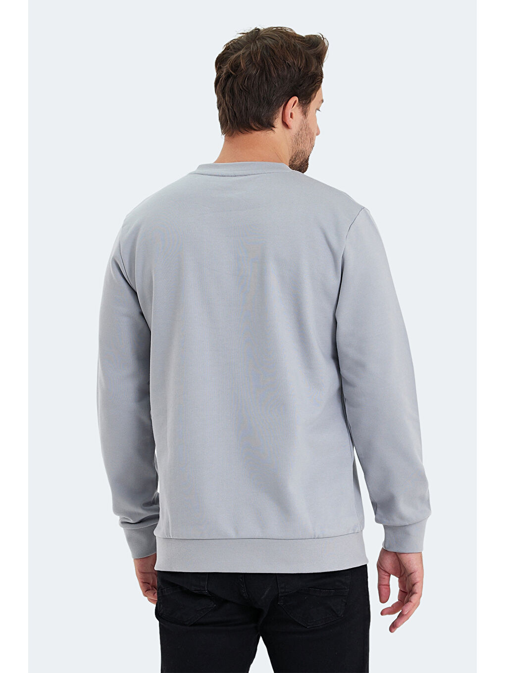 SLAZENGER KORAL Erkek Sweatshirt Gri - 1