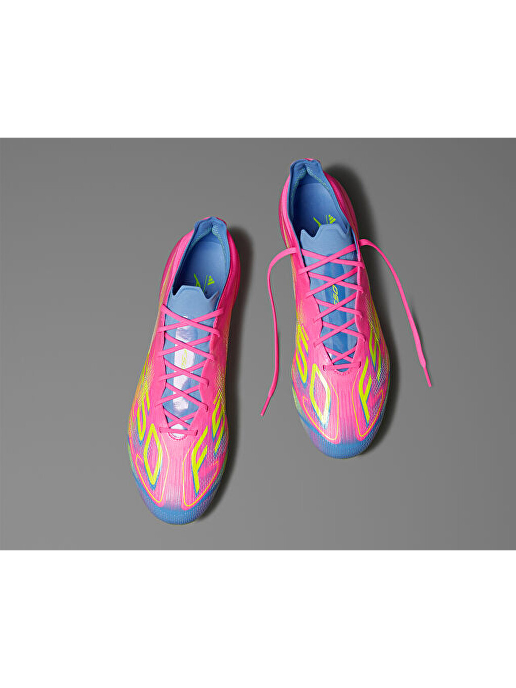 F50 Elite Fg Erkek Çim Zemin Kramponu Ie1203 Pembe-5