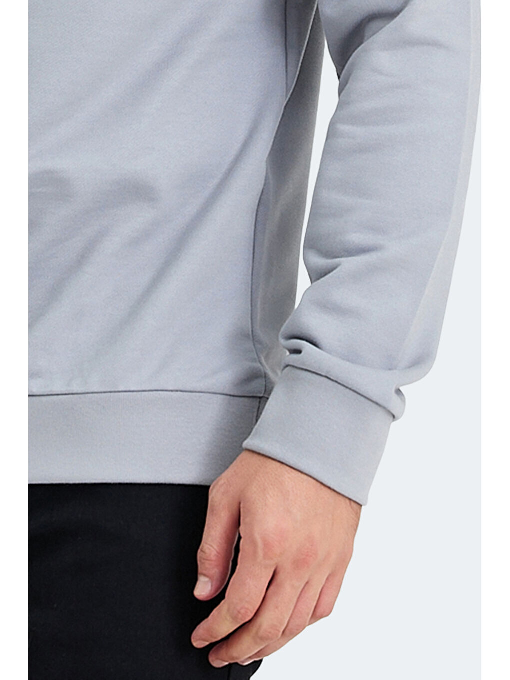 SLAZENGER KORAL Erkek Sweatshirt Gri - 5