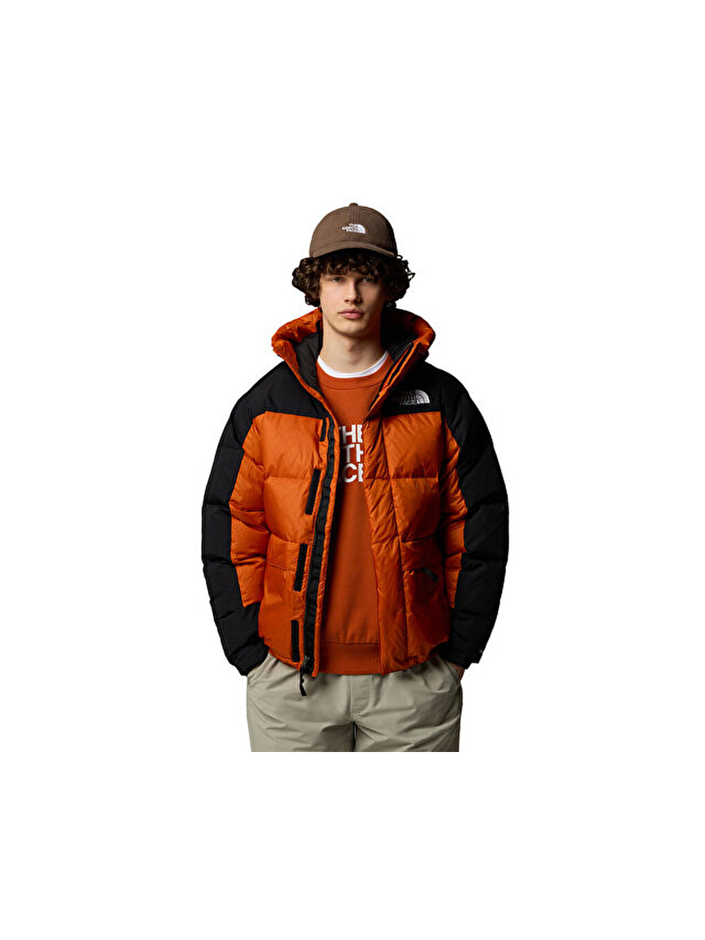 M Hmlyn Down Parka Erkek Outdoor Montu (550 Dolgu Kaz Tüyü) Nf0a4qyx5po1 Turuncu-2