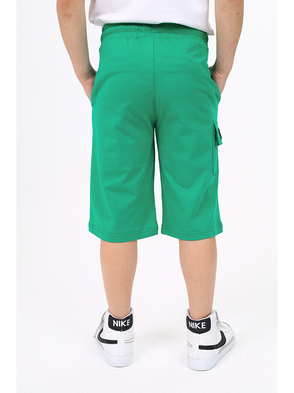 Gri Erkek Çocuk Şort-3