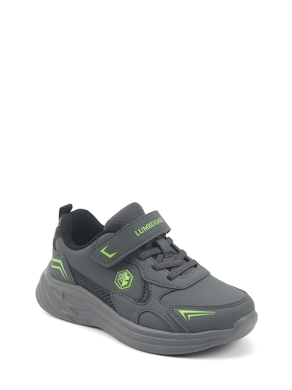 DAMMY 5PR Gri Erkek Çocuk Spor Ayakkabı-1