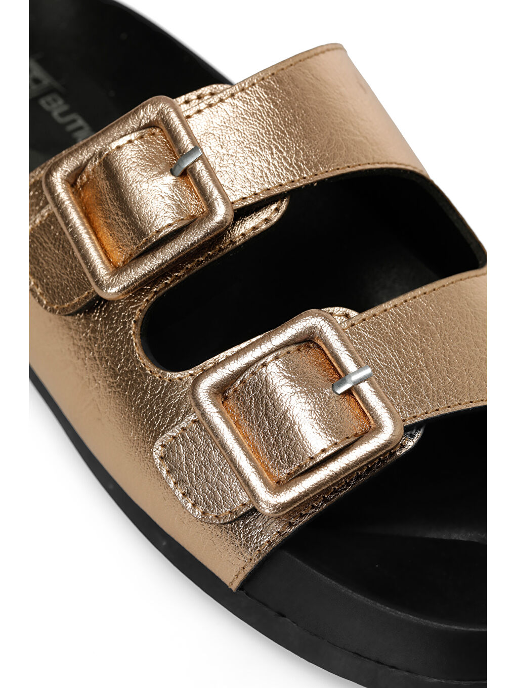 Sarı 25S-240 5FX Bronz Kadın Terlik-6