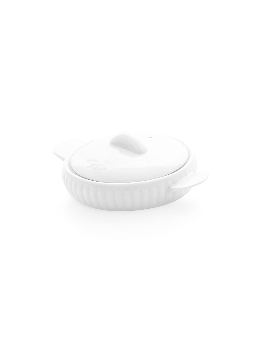 Ekru Porfire Nil 12 Cm Göveç Kabı