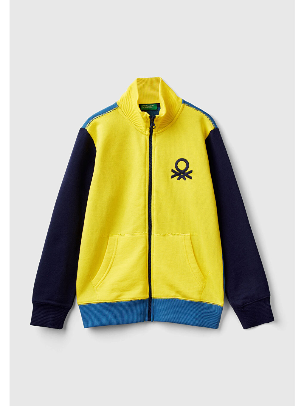 Erkek Çocuk Sarı Mix Logolu Sweatshirt