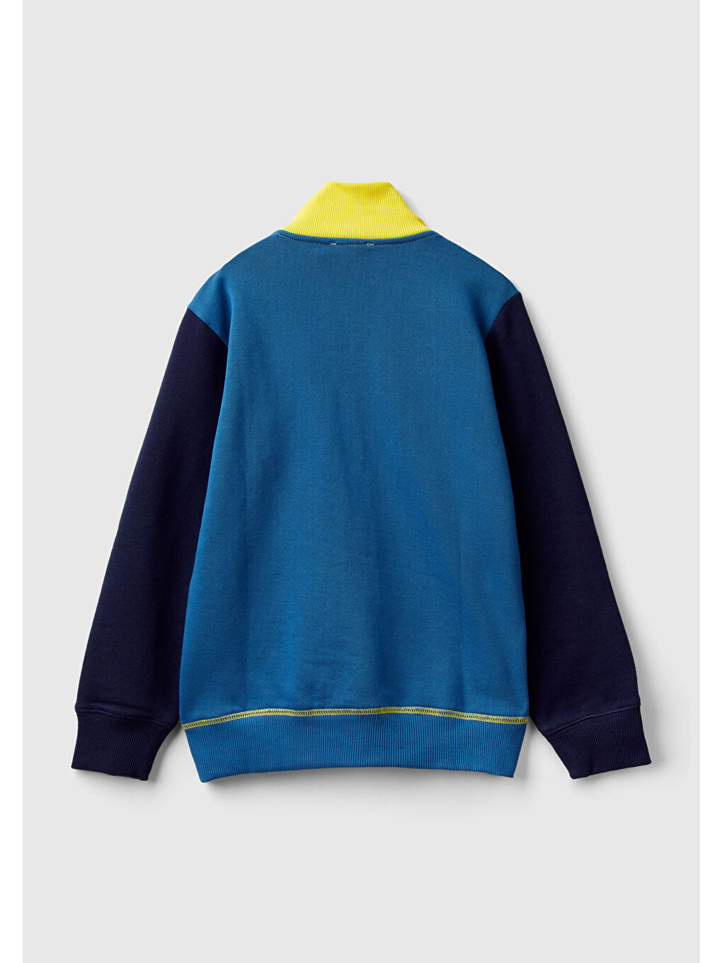 Erkek Çocuk Sarı Mix Logolu Sweatshirt-1