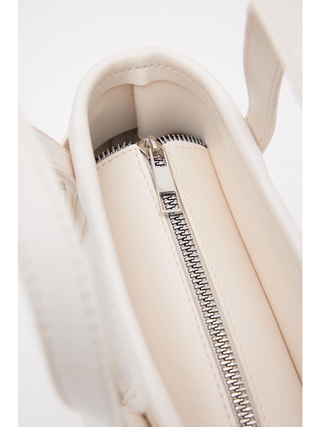 Ekru Papillon Vintage Çapraz Çanta Krem-5