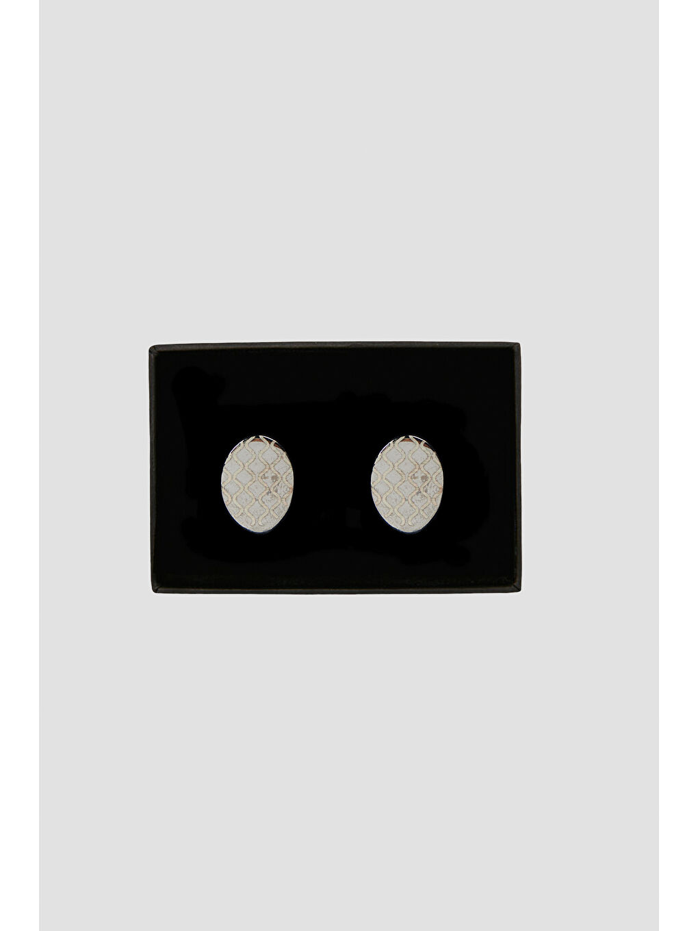 Erkek Antrasit Metal Kol Düğmesi