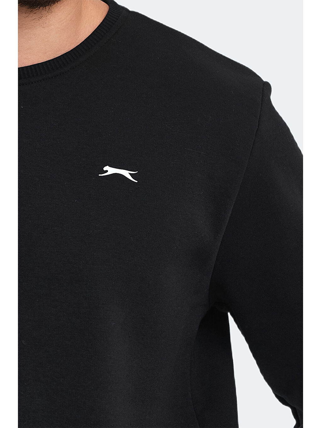 SLAZENGER KONNOR IN Erkek Sweatshirt Siyah - 3