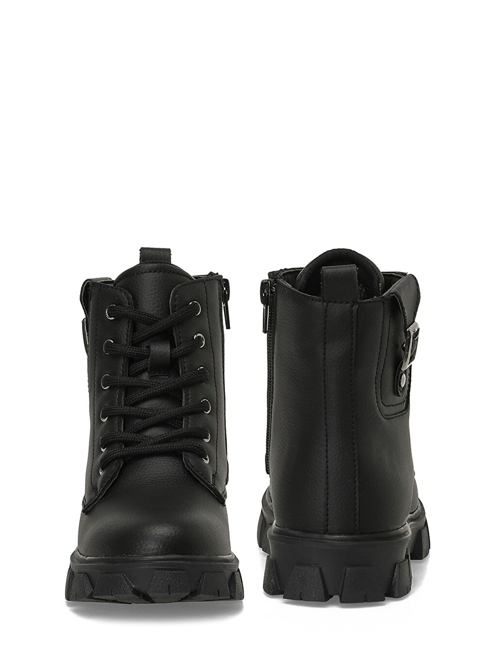 BAGES.F5PR Siyah Kız Çocuk Biker Bot-4