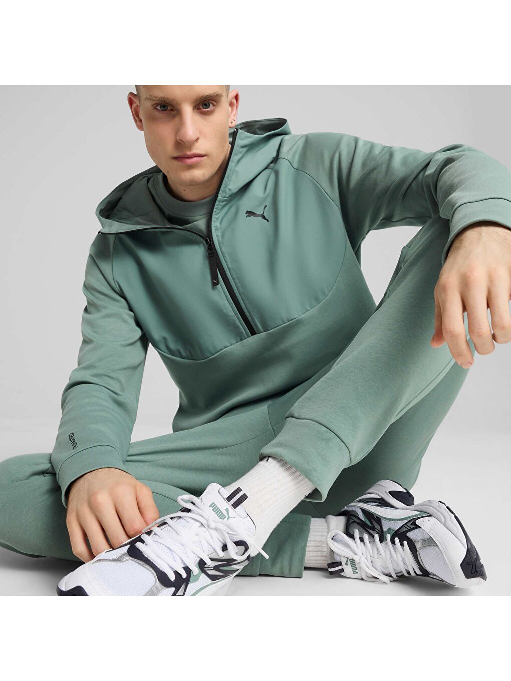 Yeşil Erkek Eşofman Altı-1