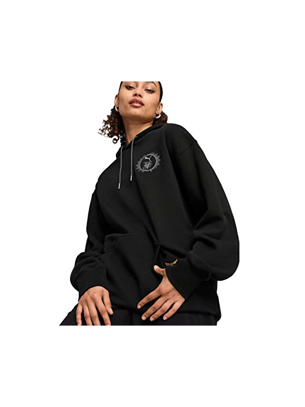 Karışık Puma X Harry Potter Hoodie Unisex Günlük Sweatshirts 63009301 Renkli-1