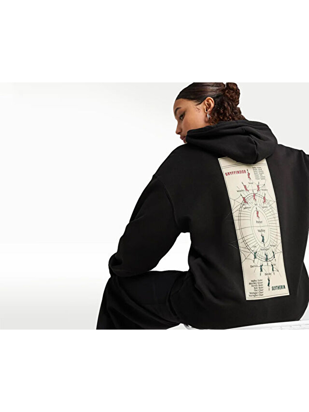 Karışık Puma X Harry Potter Hoodie Unisex Günlük Sweatshirts 63009301 Renkli-2