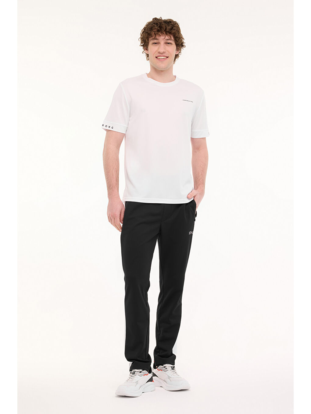 ML NAVY 22ATL101 5FX Siyah Erkek Eşofman Altı-2