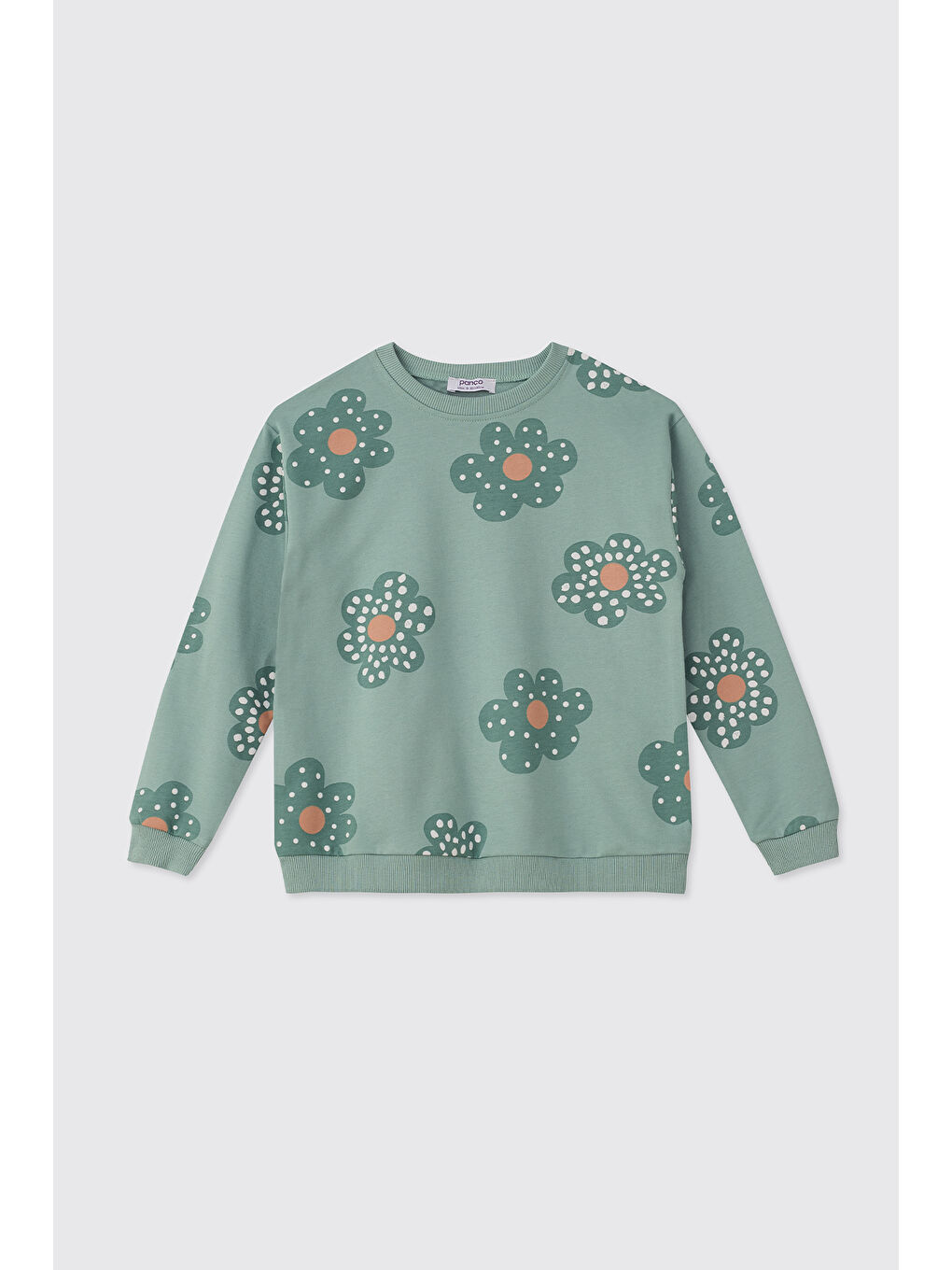 Kız Çocuk Yeşil Sweatshirt