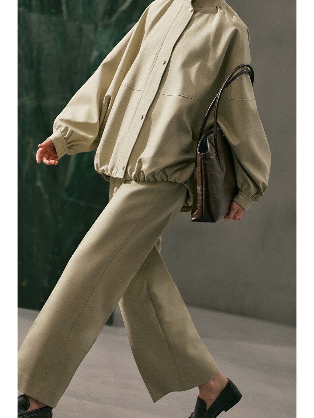 Premıum Bomber Ceket Yeşil