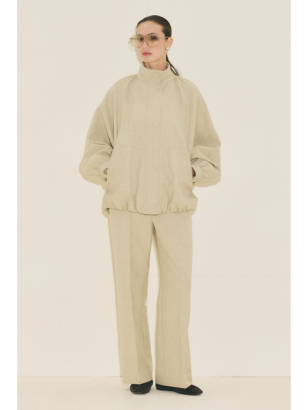 Premıum Bomber Ceket Yeşil-3