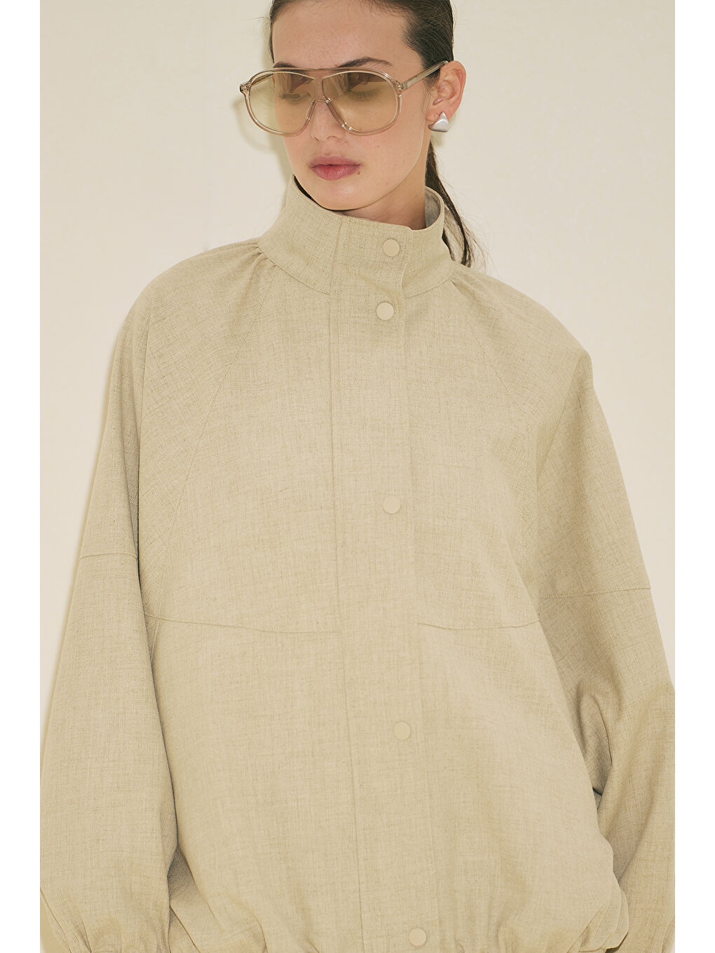 Premıum Bomber Ceket Yeşil-4