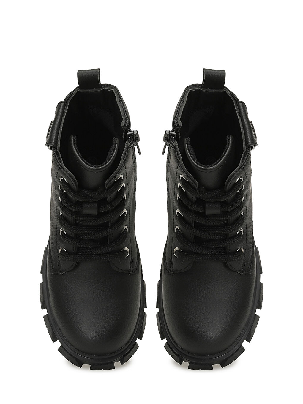 BAGES.P5PR Siyah Kız Çocuk Biker Bot-3