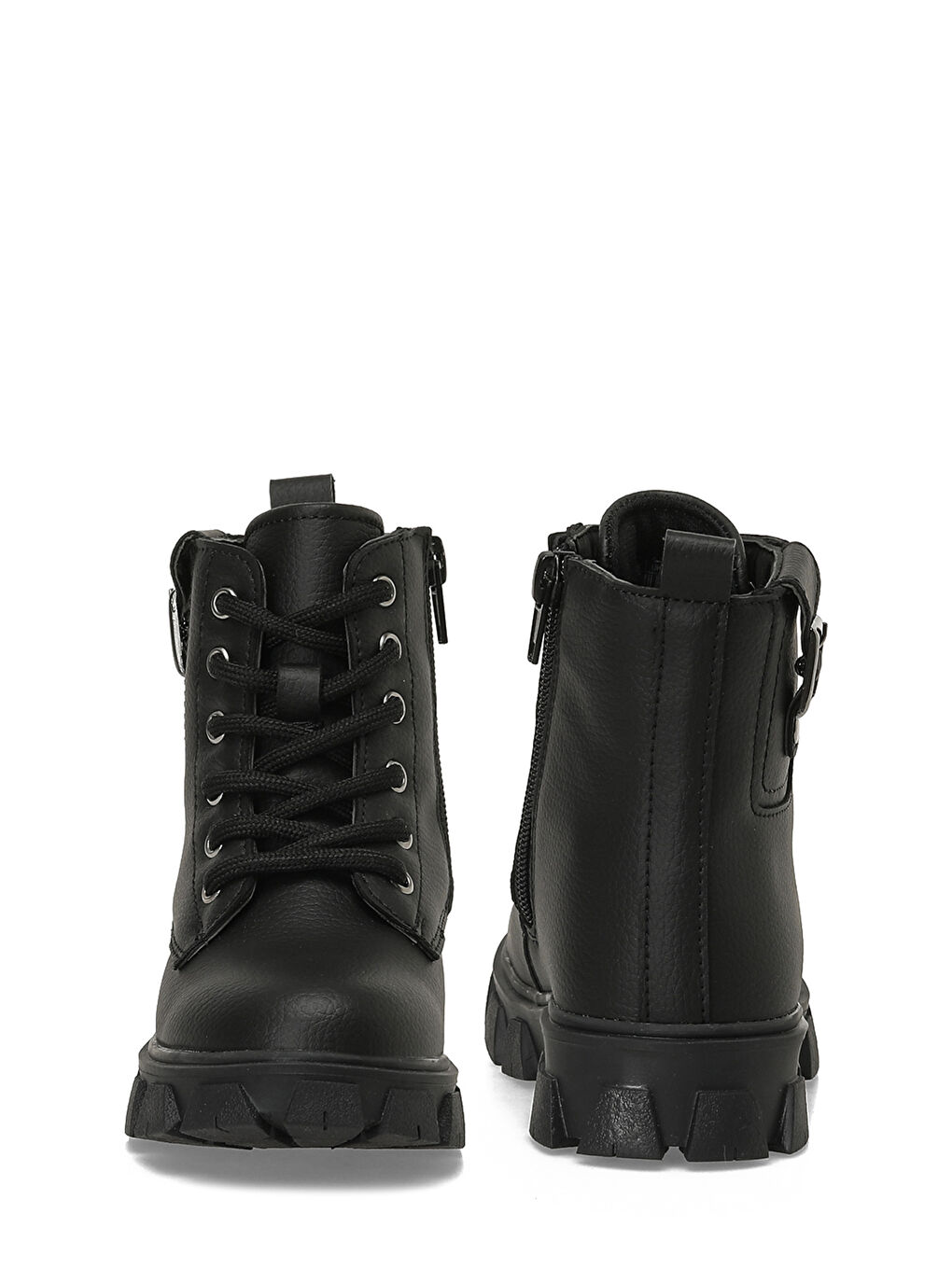 BAGES.P5PR Siyah Kız Çocuk Biker Bot-4