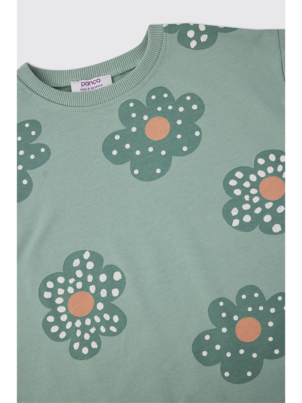 Kız Çocuk Yeşil Sweatshirt-2