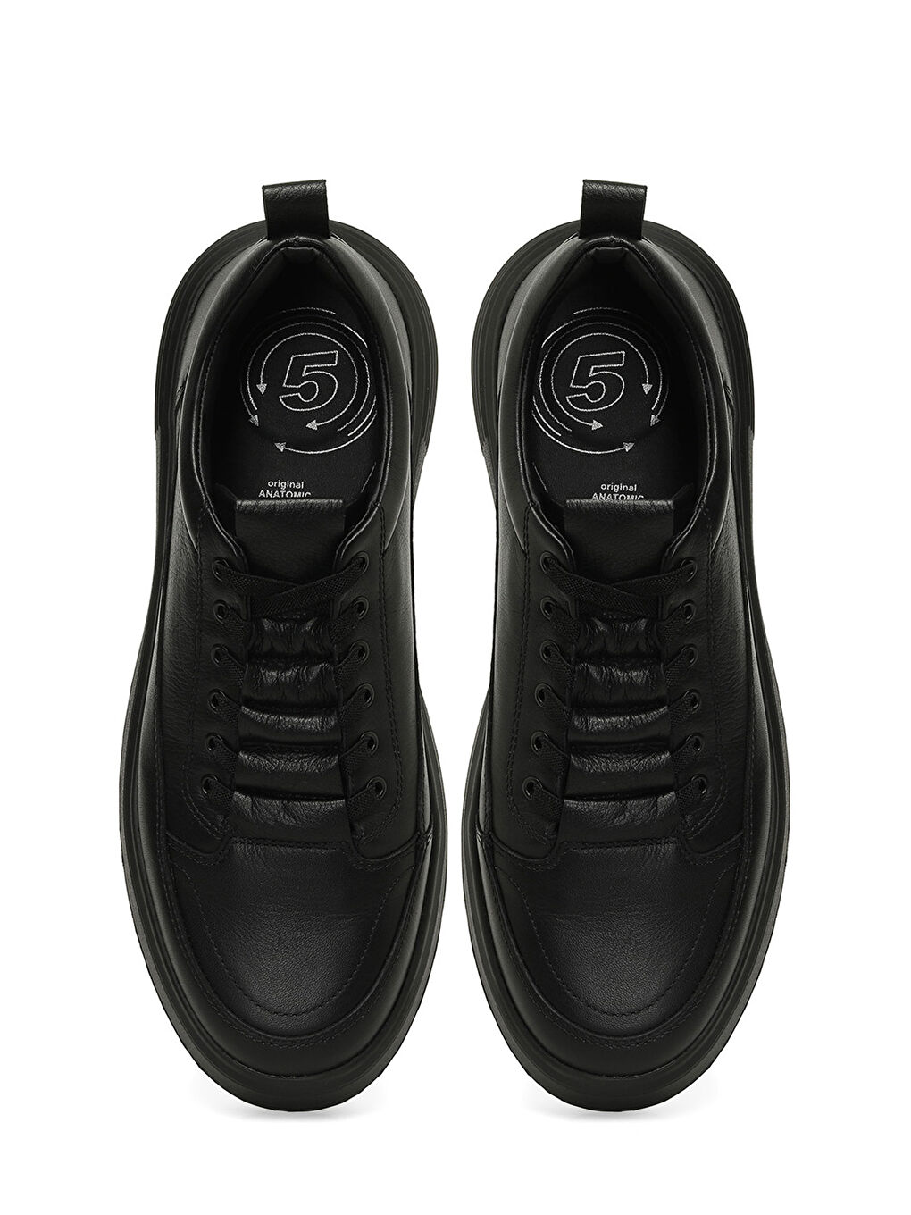 108077.M 5FX Siyah Erkek Comfort Ayakkabı-3
