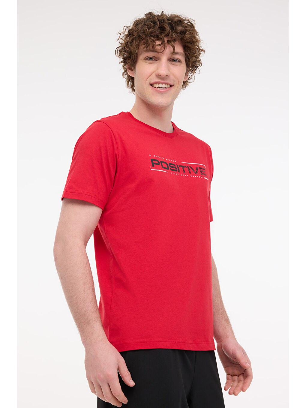 ML SAVIO 11ATL103 5FX Kırmızı Erkek Kısa Kol Tişört