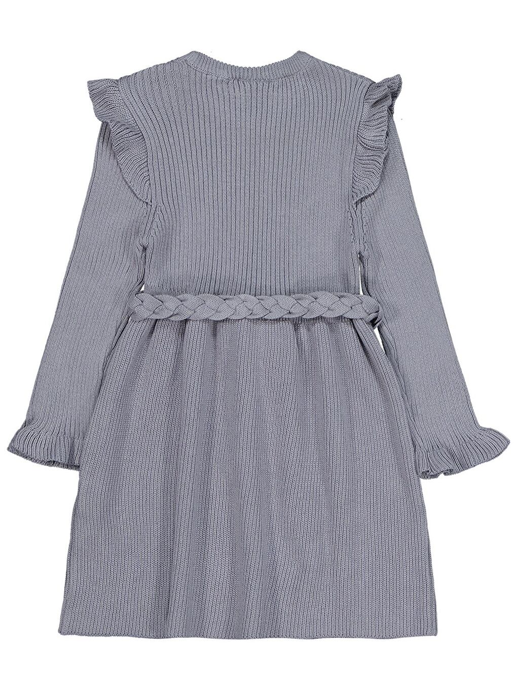 Beybek Triko 12-36 Ay Elbise - Mavi 18-24 Ay-1