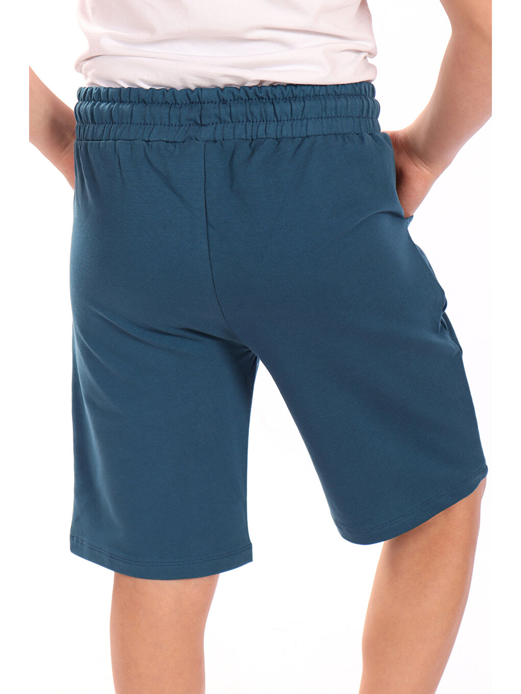 Petrol Erkek Çocuk Paça Armalı Şort-1