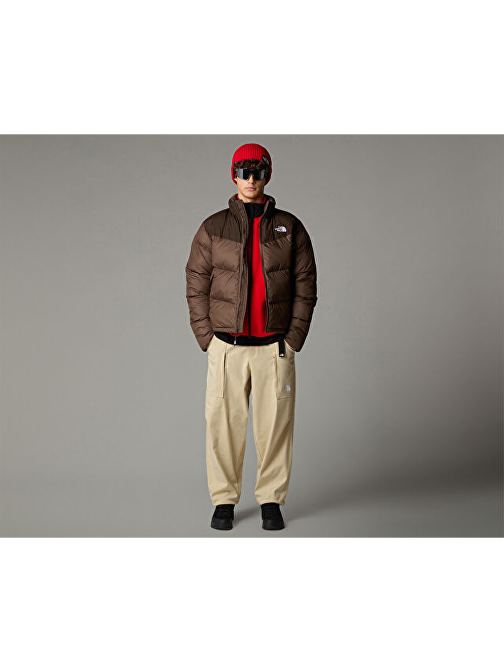 M Saikuru Jacket Erkek Outdoor Montu Nf0a853ı7o31 Kahverengi-3