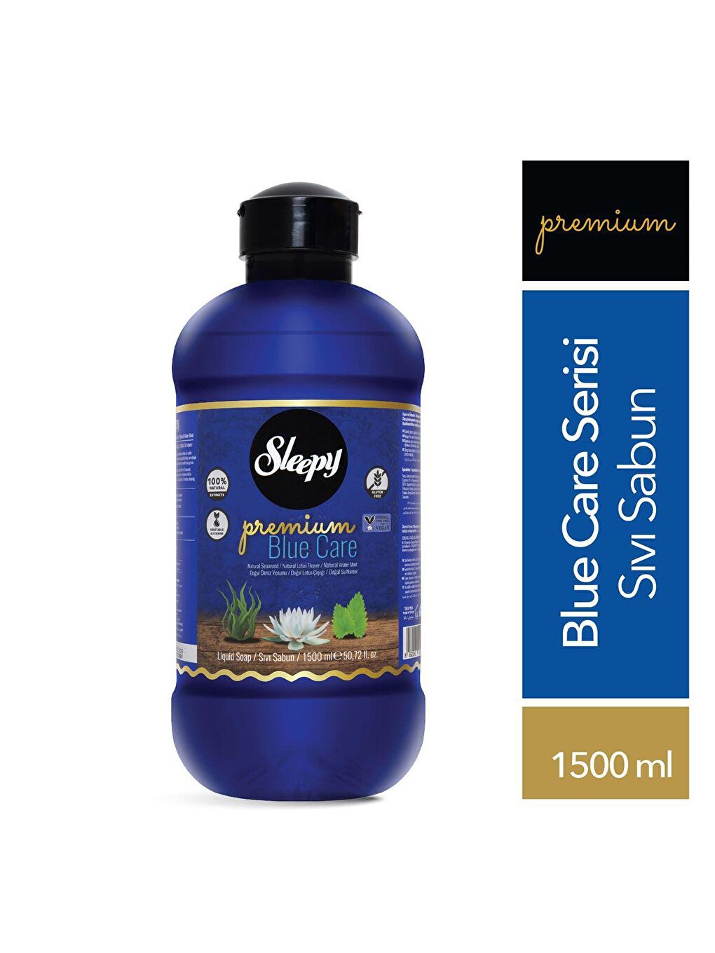 Sleepy Beyaz Premium Blue Care Serisi Sıvı Sabun 1500 ml