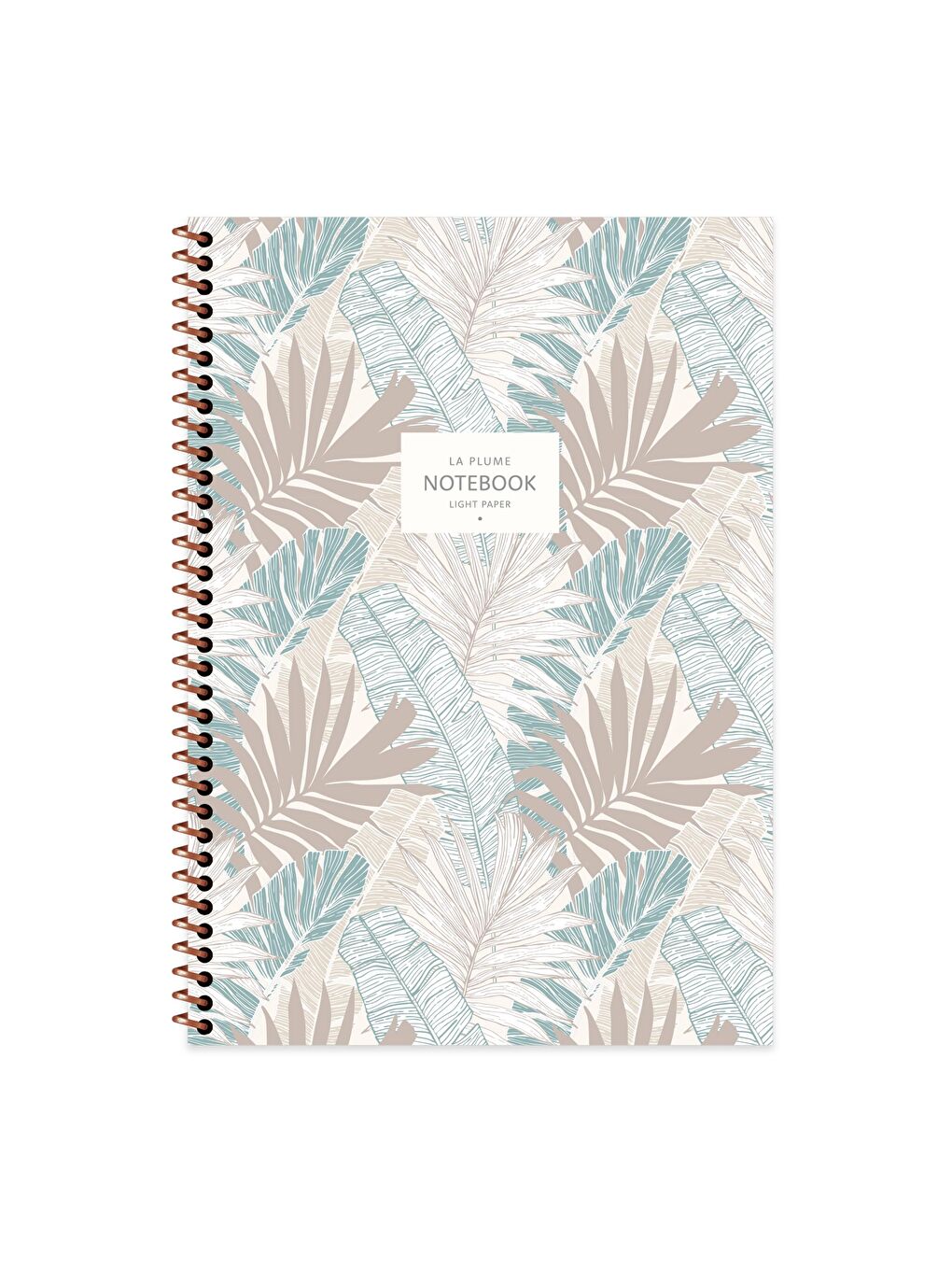 Keskin Color A4 Kareli Defter La Plume Leaves - Mavi