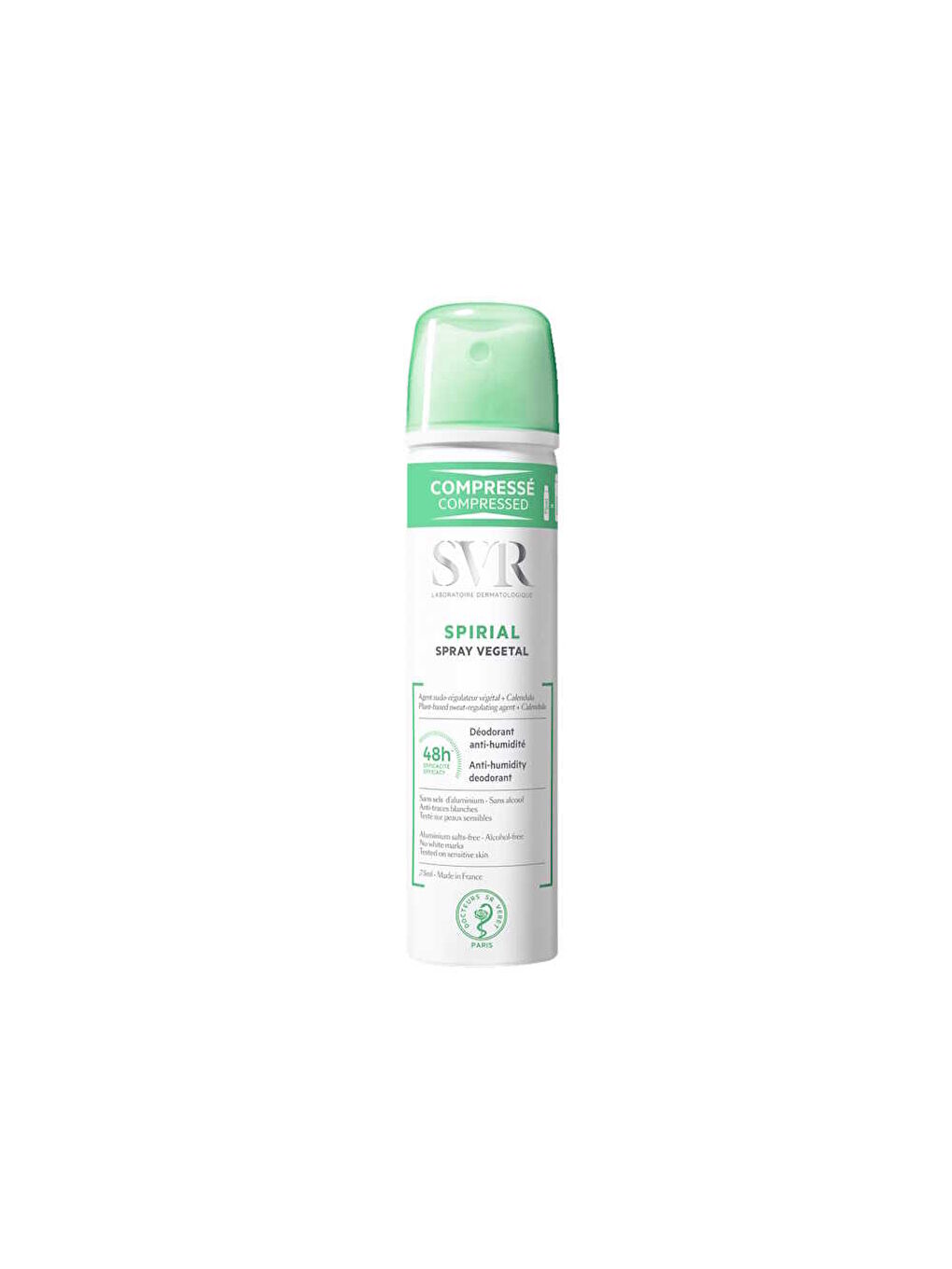 SVR Spirial Spray Vegetal Terleme Karşıtı Spray Deodorant 75ml