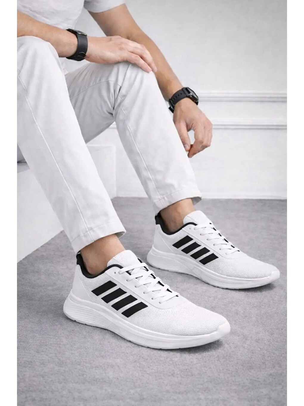 Beyaz Unisex Aqua Ayakkabı Günlük Ayakkabı Ortopedik Taban Günlük Ayakkabı Sneakers-2