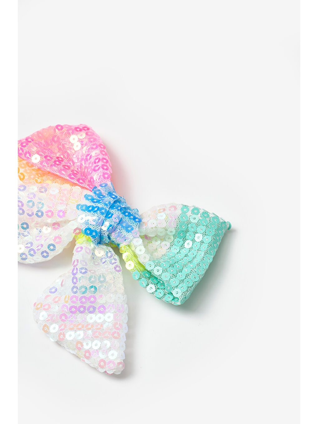 Karışık Çok Renkli Pullu Kız Çocuk Klips Toka-1