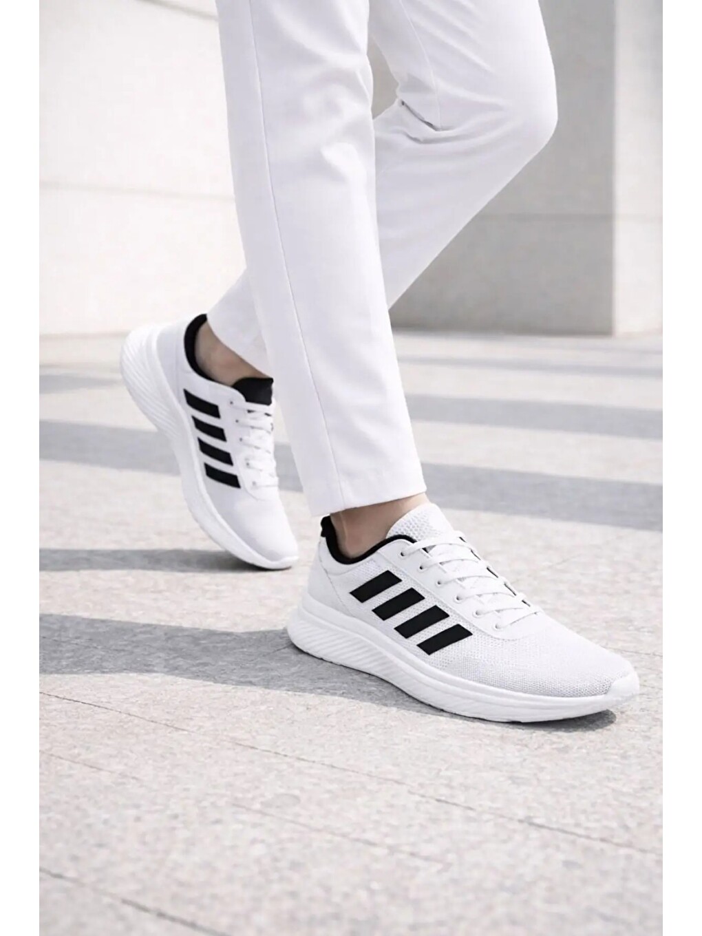 Beyaz Unisex Aqua Ayakkabı Günlük Ayakkabı Ortopedik Taban Günlük Ayakkabı Sneakers-3