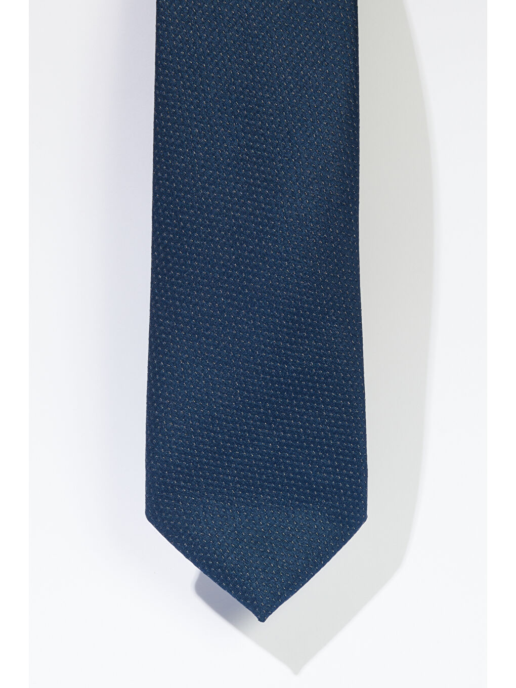 Erkek Lacivert Desenli Kravat-1