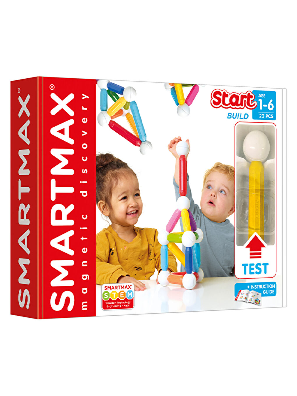 SmartGames SmartMax Mıknatıslı Yapı Setleri - Başlangıç Seti - 1