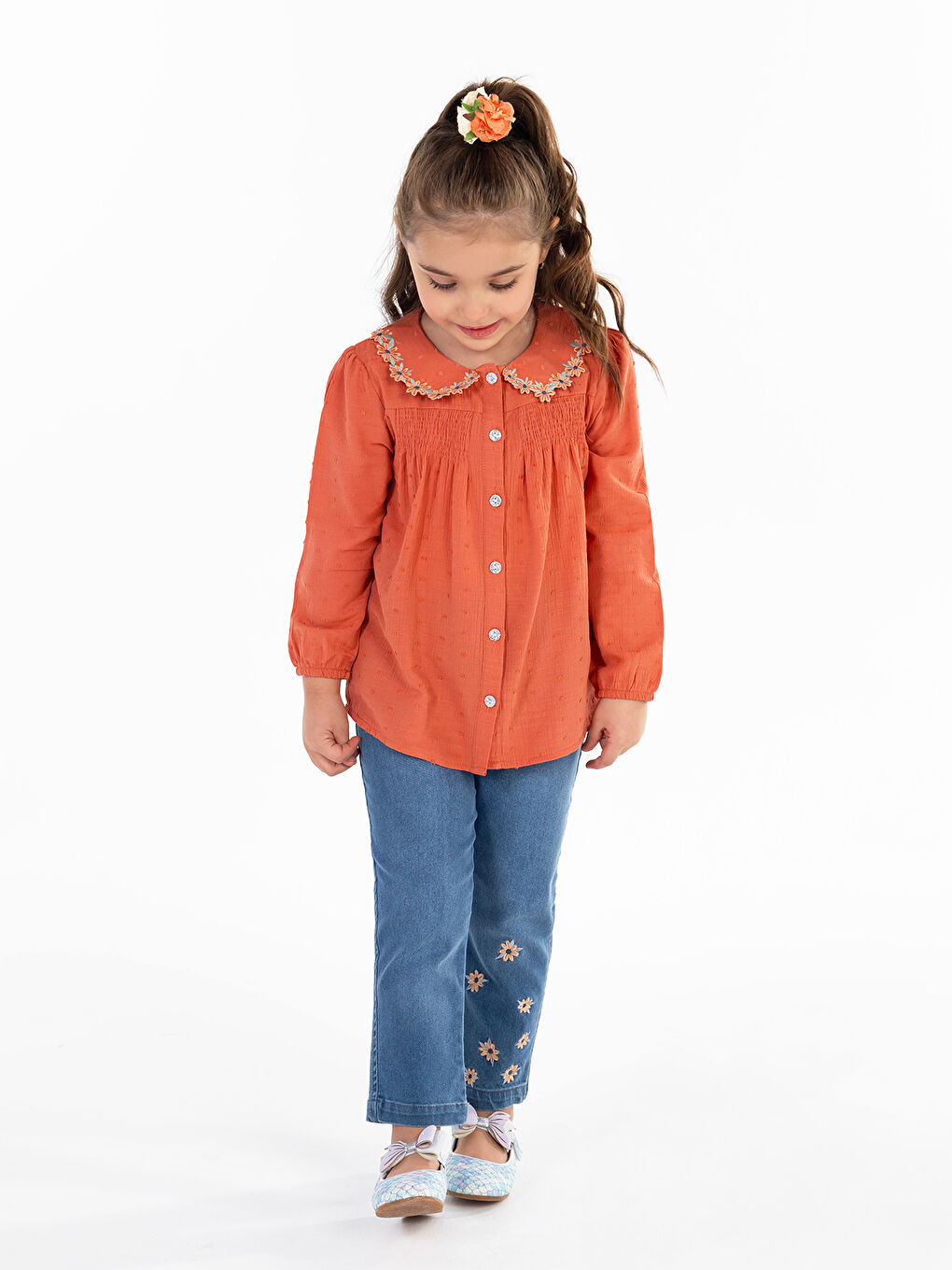 Girls Kız Çocuk Babet 21-25 Numara Turkuaz-4