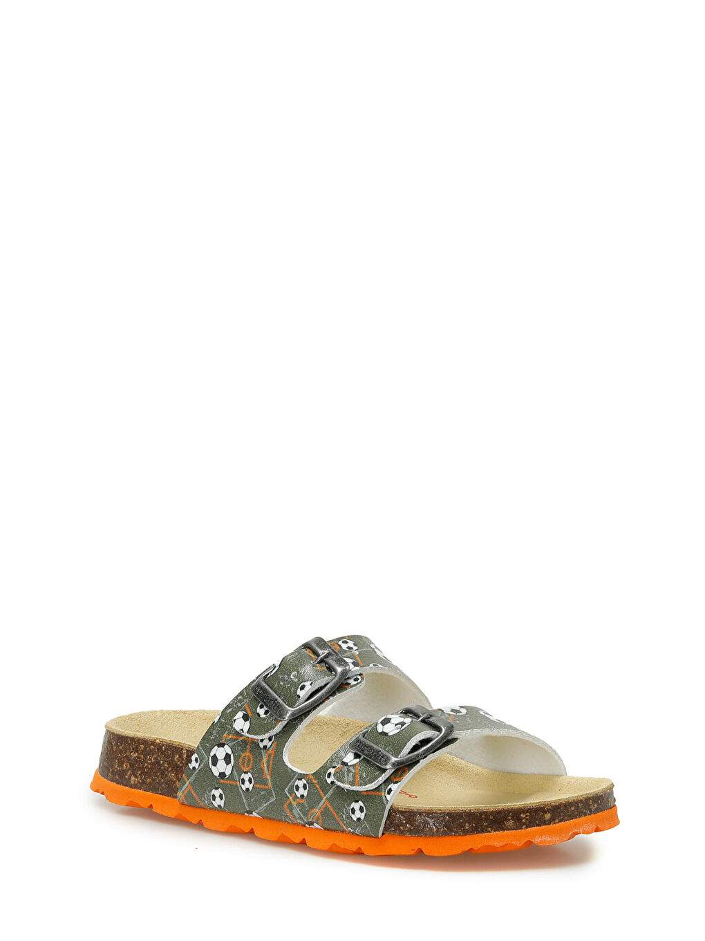 800111-7070-2 Yeşil Erkek Çocuk Terlik-1