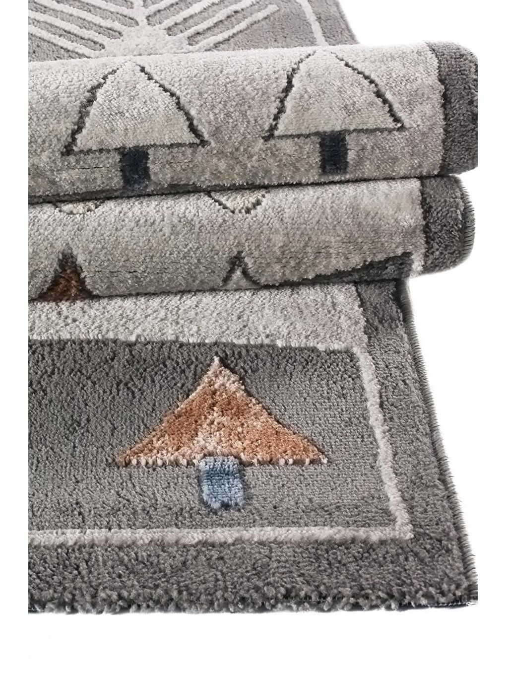 Gri Motto 4583 Modern Dokuma Halı-120x180-2