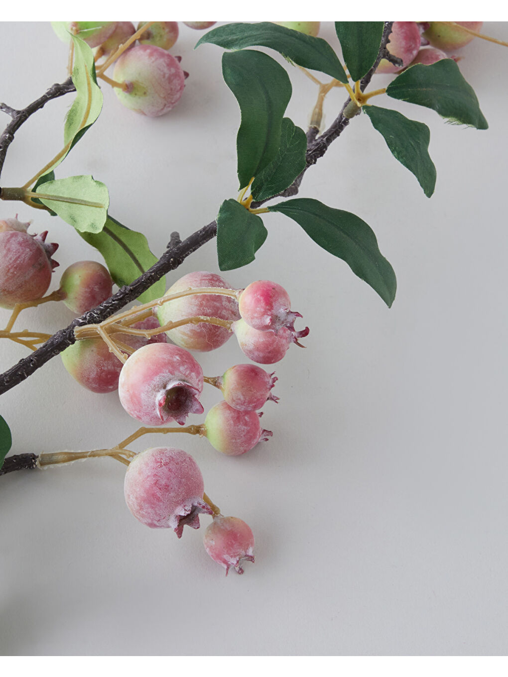 Crabapple Branch Tek Dal Yapay Çiçek 75 cm Pembe-1