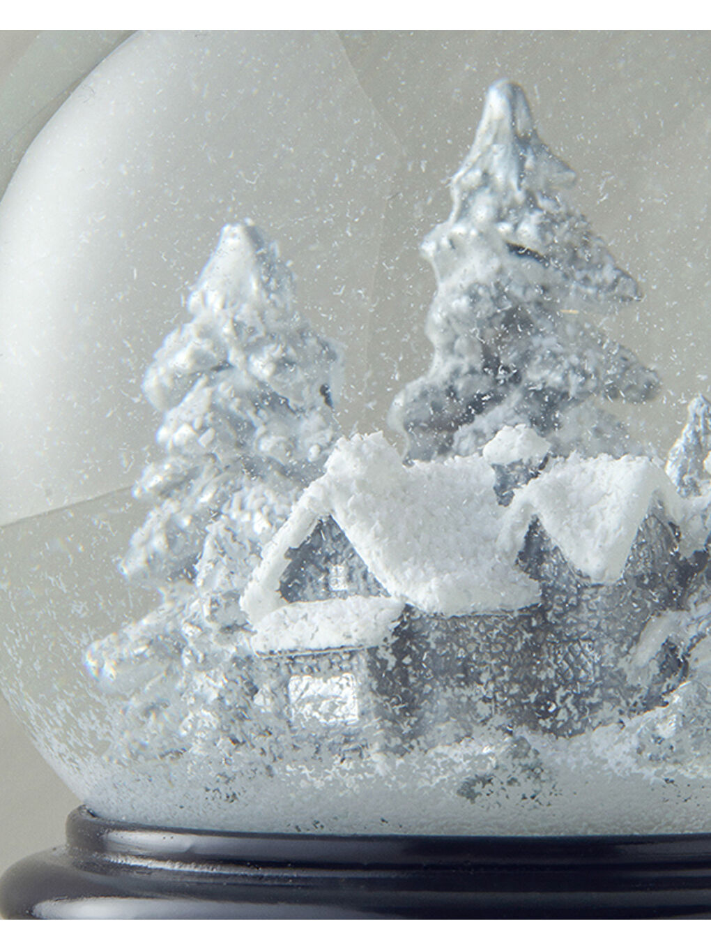 Christmas House Yılbaşı Kar Küresi 9,9x17 cm Siyah-2