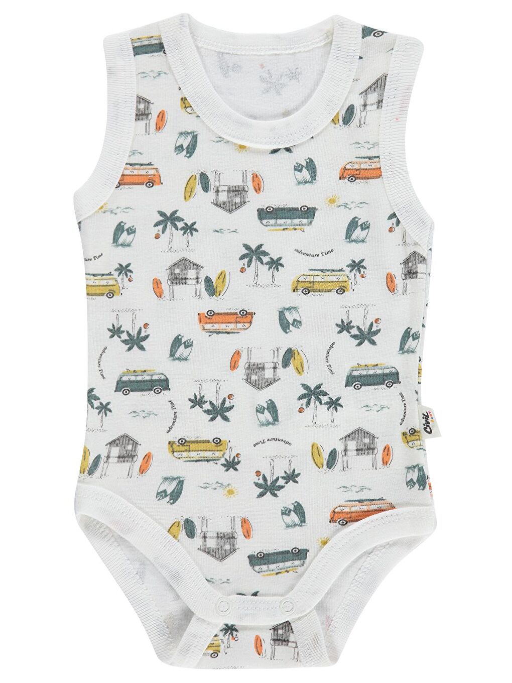 Baby Safari Empirme 0-24 Ay Çıtçıtlı Badi - Ekru