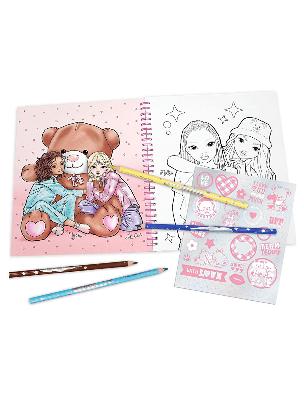 Boyama Kitabı Team Teddy 13210-2