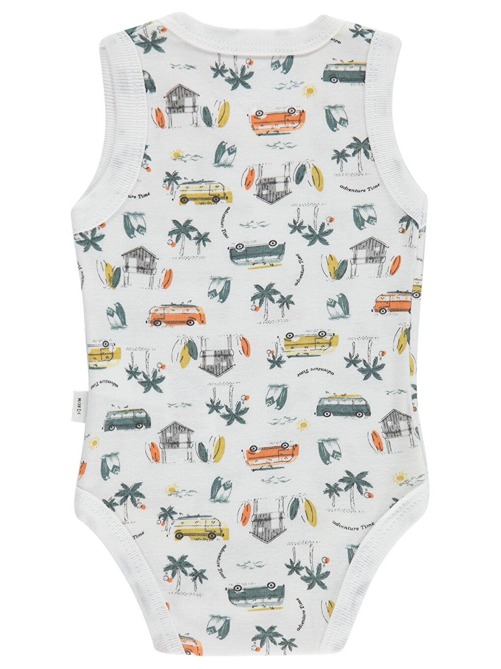 Baby Safari Empirme 0-24 Ay Çıtçıtlı Badi - Ekru-1