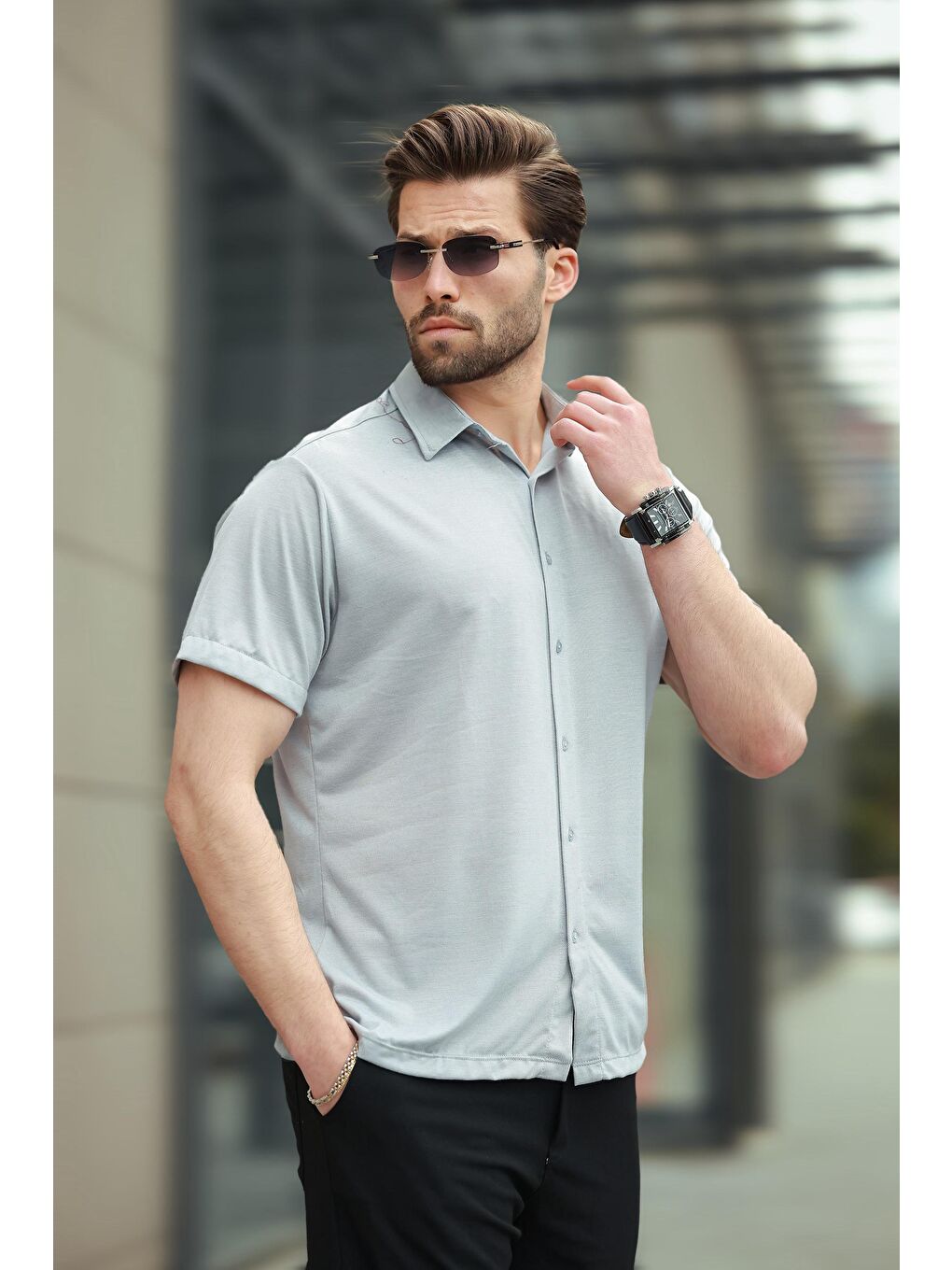 Mavi Basic Kısa Kollu Erkek Gömlek E6760