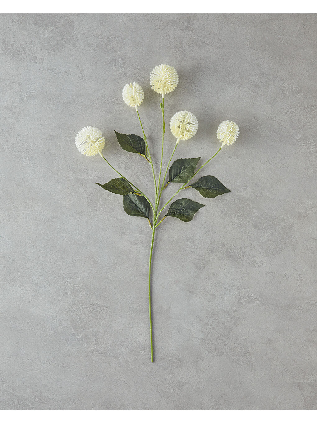 Fruit Spray Tek Dal Yapay Çiçek 65 cm Beyaz